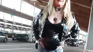 big tit blonde sissy at mc donald