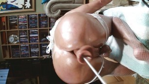 horny fucked in the ass by the machine clip 1