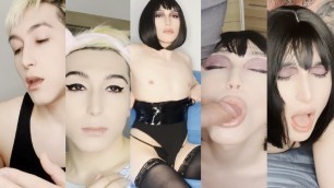 Sissy Crossdresser Fiercely Fucked by Landlord