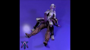 Warframe: Futa Valkyr Rides Excalibur