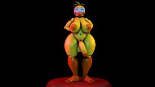 [FNAF,SFM] Toy Chica Swings her Cock