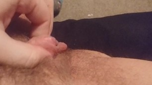 Enjoying my little Clit Dick