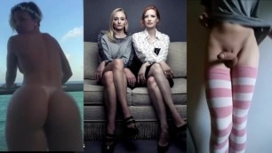 Sophie Turner Watches, Big Ass Slut Teases, you Wank
