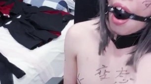 My Japanese Teenage Slave Cums