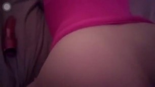 This sissy cant help herself