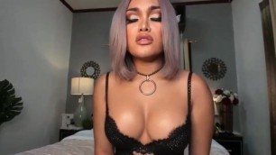 sexy tgirl webcam show