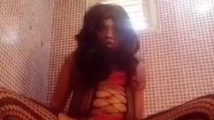 PriyaSissy Played Dildo Fucking and DeepThroat Dipdo Sucking