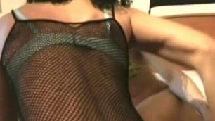 Tranny with tight ass gets fucked by another tranny