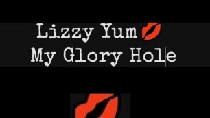 Lizzy Yum glory hole - camera hole in wall bathroom post op masturbation glory hole #3