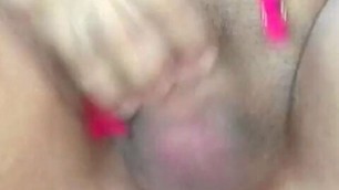 Sexy blonde tranny with nice round ass wraps her lips around a long thick cock before riding it in the wo
