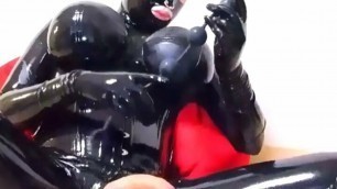 Latexdoll anal masturbation